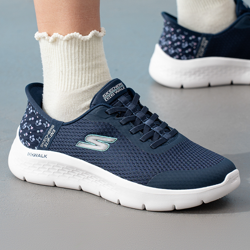 Women Shoes Hong Kong - Skechers 125525-NVY Chaussures de marche mains