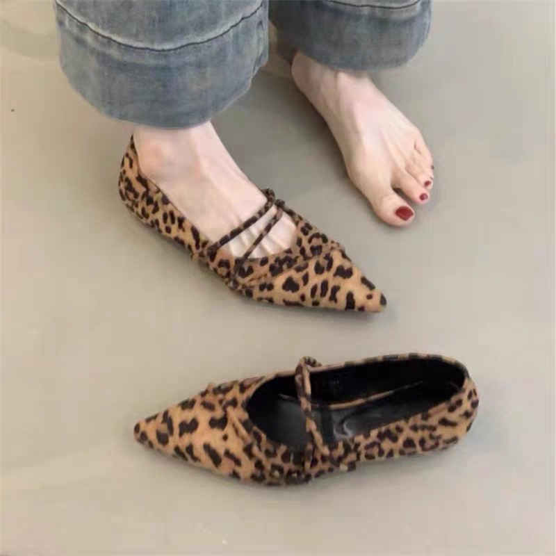 Ballet Flat Women - Chaussures plates rétro de danse classique