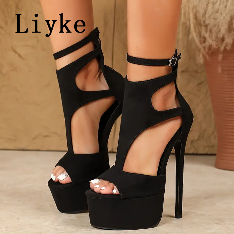 Women Shoes Model - Liyke modèle spectacle Sexy talons hauts