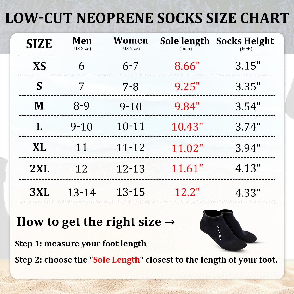Chaussettes en néoprène pour h - Women'S Shoes For Neuropathy avis et prix