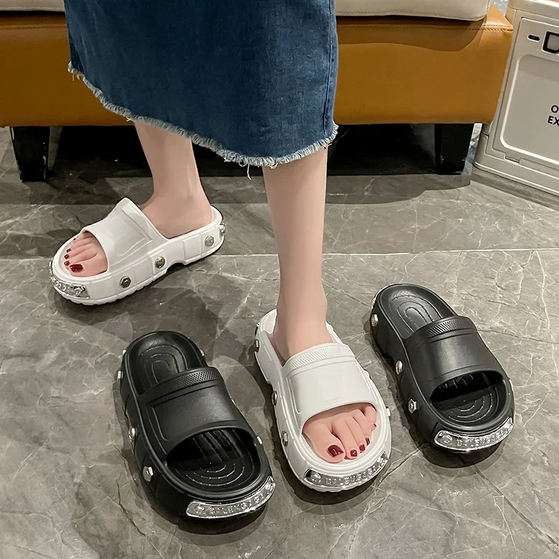 Demi-pantoufles de plage pour  - Women'S Shoes For Flat Feet avis et prix