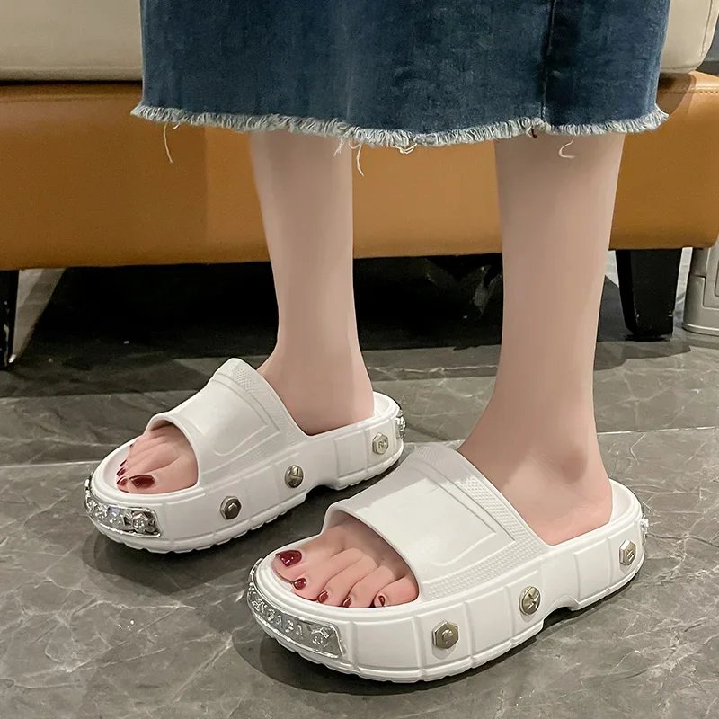 Demi-pantoufles de plage pour  - Women'S Shoes For Flat Feet avis et prix