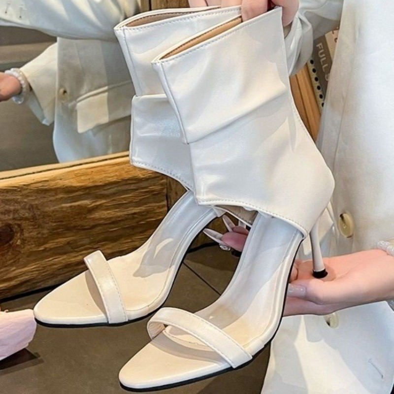 Sandales à talons fins ajourée - Women Shoes Model avis et prix