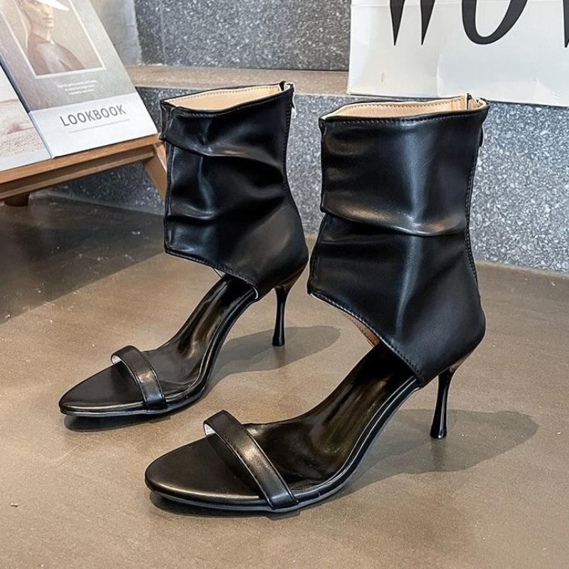 Sandales à talons fins ajourée - Women Shoes Model avis et prix