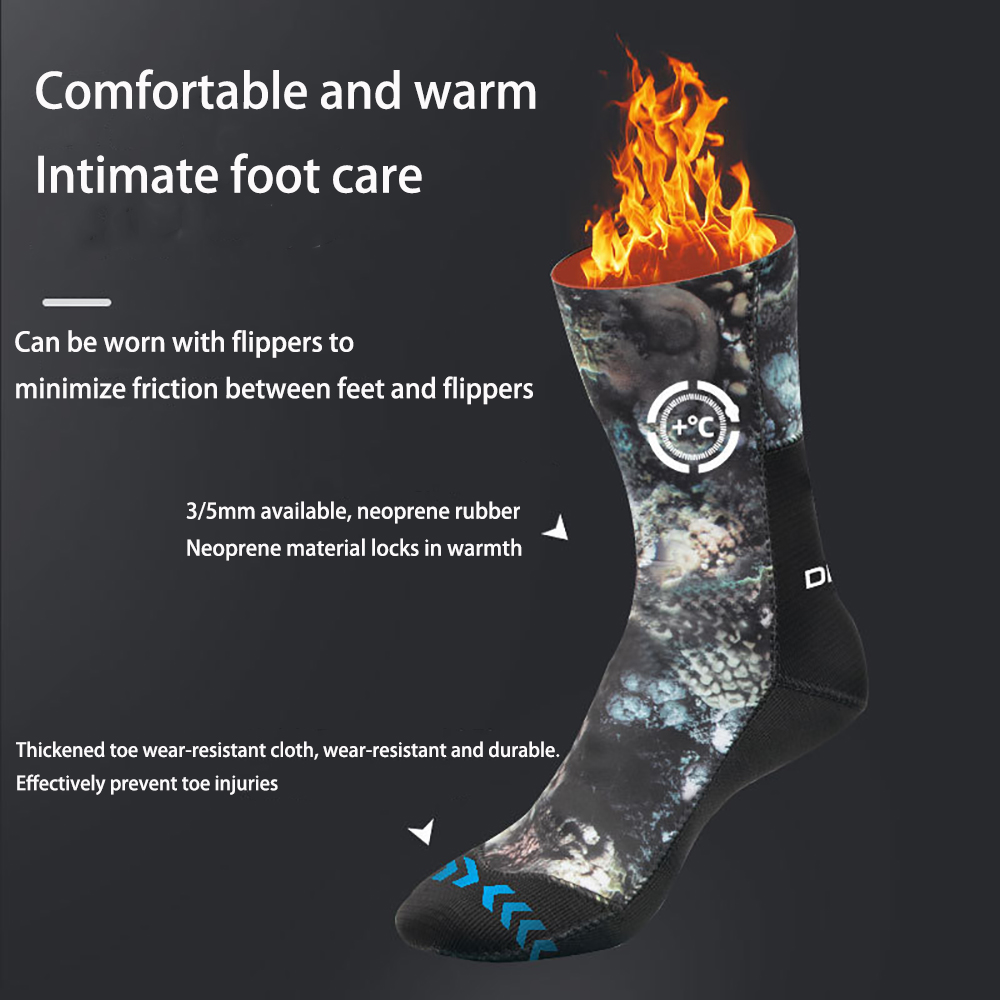Chaussettes de plongée camoufl - Women'S Shoes For Neuropathy avis et prix