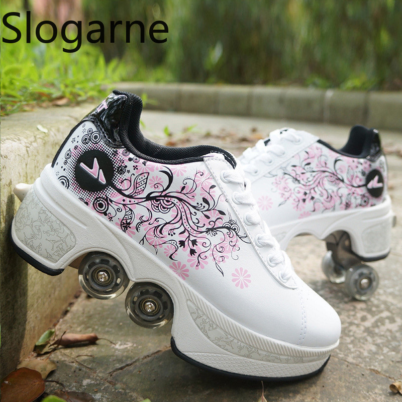 Femmes 4 roues déformation pat - Women Shoes Size To Men avis et prix