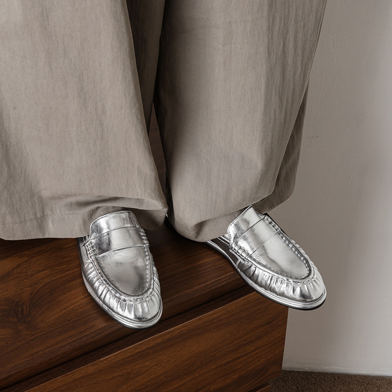 Nouvelles mocassins plissées c - Women Shoes Loafers avis et prix