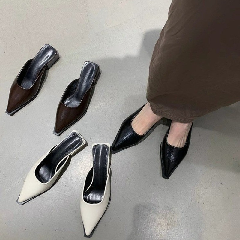 Pantoufles à talons mi-hauts,  - Women Shoes Loafers avis et prix