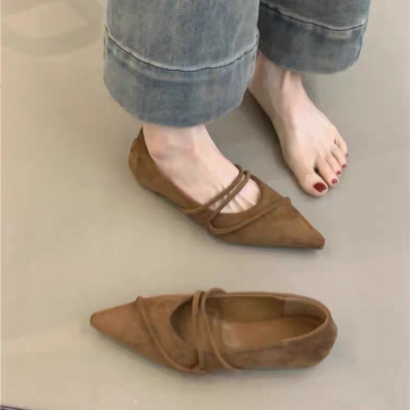 Chaussures plates rétro de dan - Ballet Flat Women avis et prix