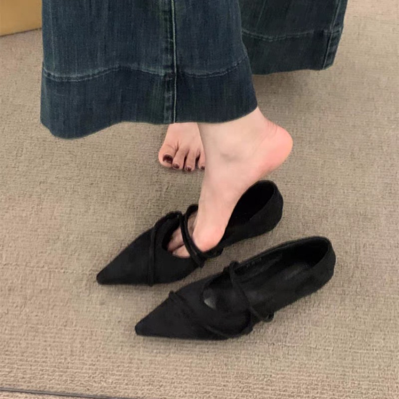 Chaussures plates rétro de dan - Ballet Flat Women avis et prix