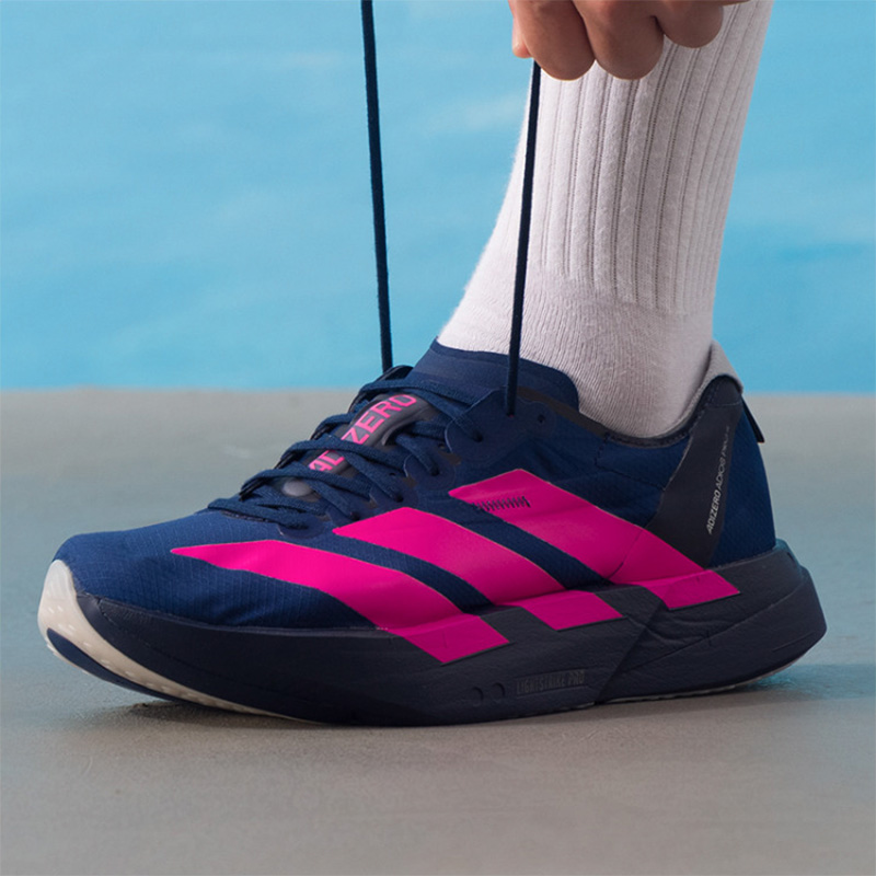 adidas Adizero Navy Pink Racin - Women'S Shoes Pink Adidas avis et prix