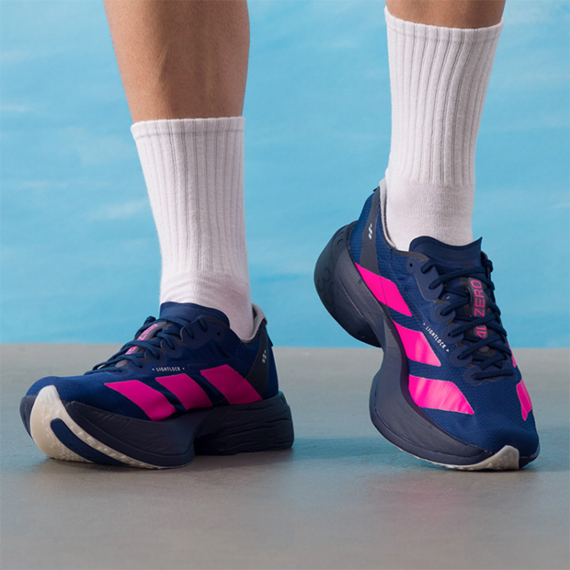 adidas Adizero Navy Pink Racin - Women'S Shoes Pink Adidas avis et prix