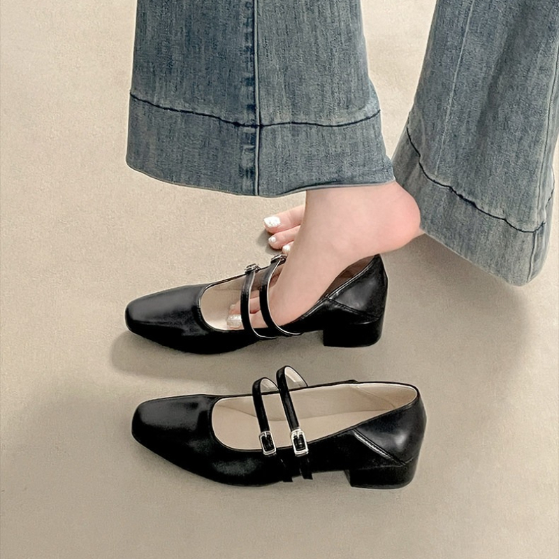 Chaussures Mary Jane argentées - Women Shoes Size avis et prix