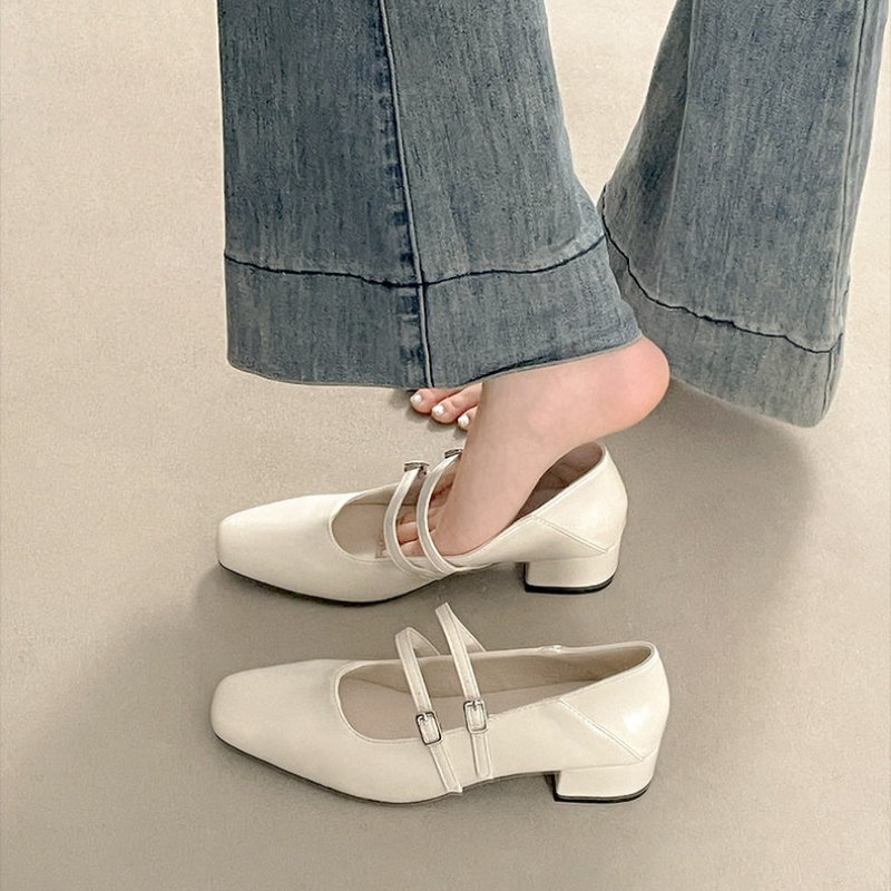 Chaussures Mary Jane argentées - Women Shoes Size avis et prix