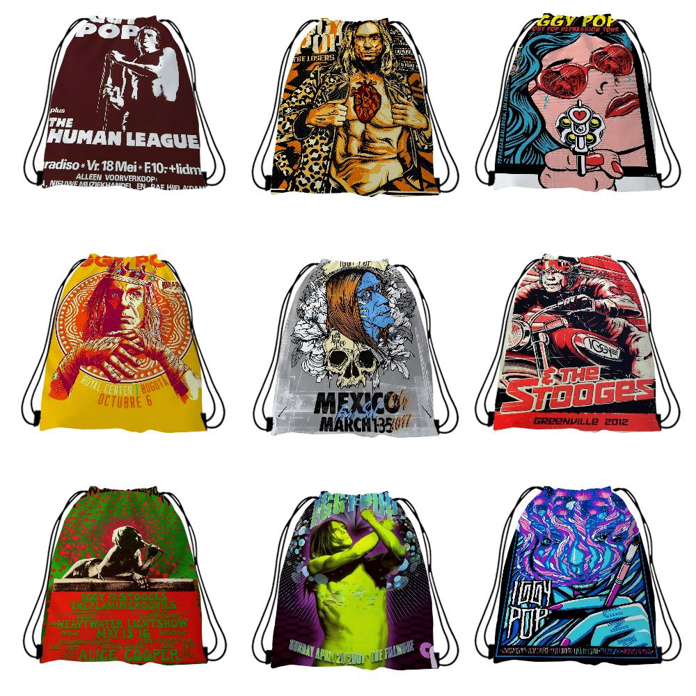 Iggy Pop Band sac à cordon poc - Women'S Shoes Back To School avis et prix