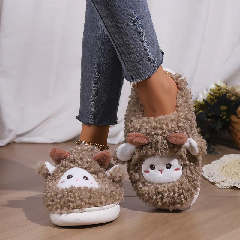 Jolies pantoufles d'hiver en f - Women Shoes Size To Men avis et prix
