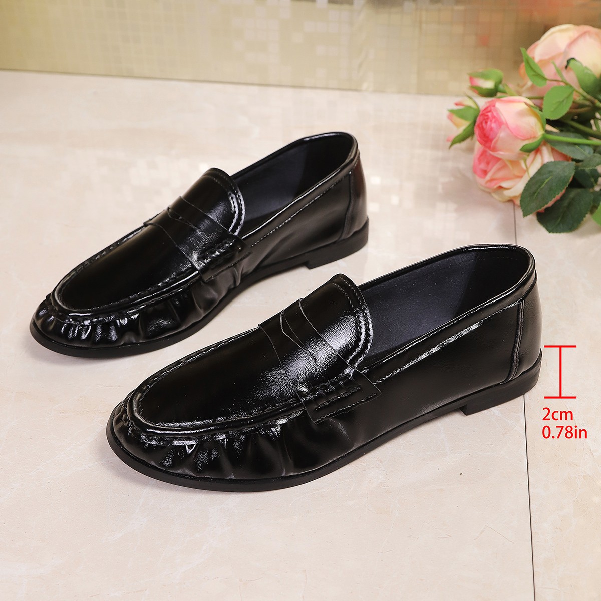 Mocassins plats noirs décontra - Women Shoes Loafers avis et prix