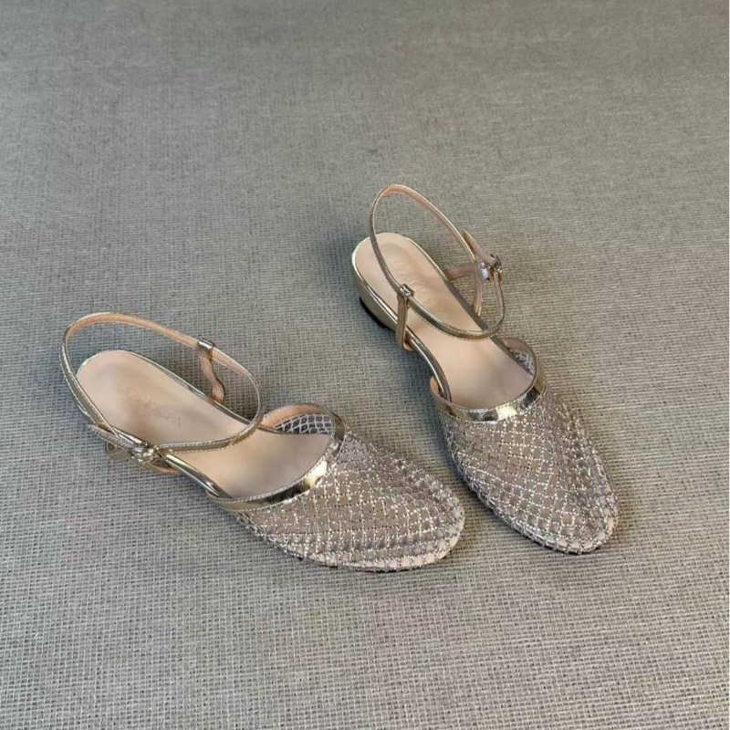 Sandales romaines à talon comp - Women Shoes Model avis et prix