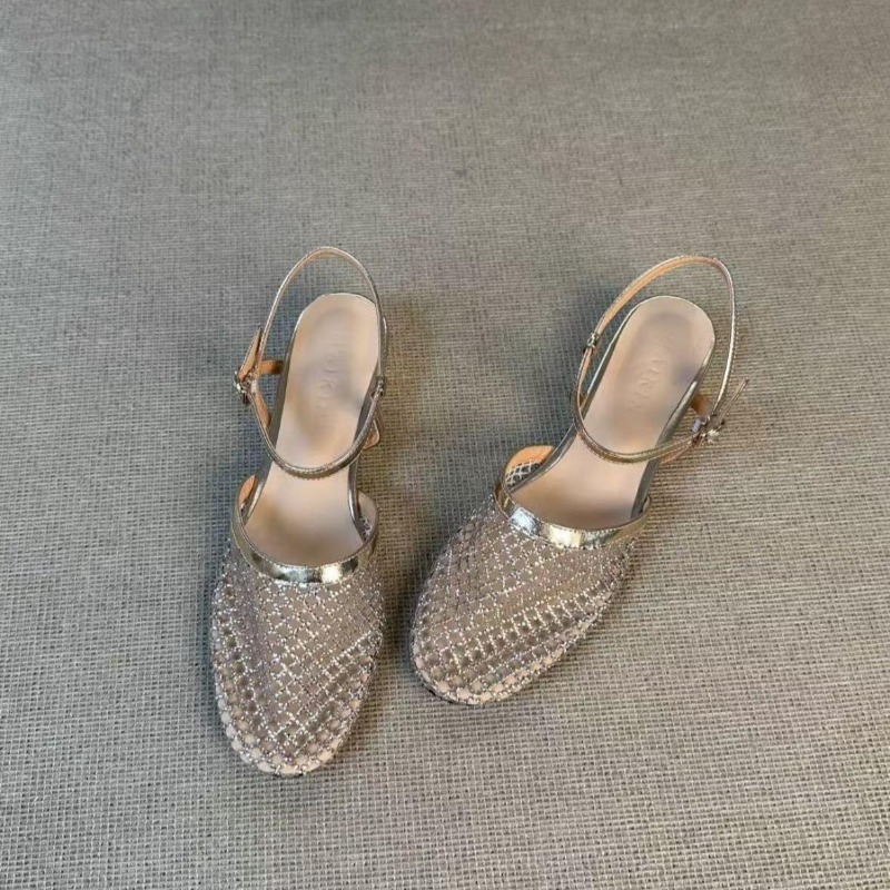 Sandales romaines à talon comp - Women Shoes Model avis et prix